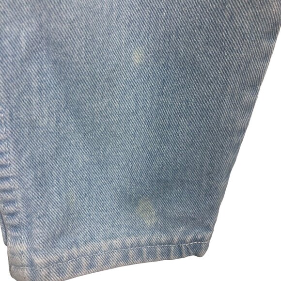 Vtg 70s/80s CHIC High-Waisted Jeans Sz 8 Tapered Legs Light Wash Cotton 26 x 29 - Picture 10 of 11